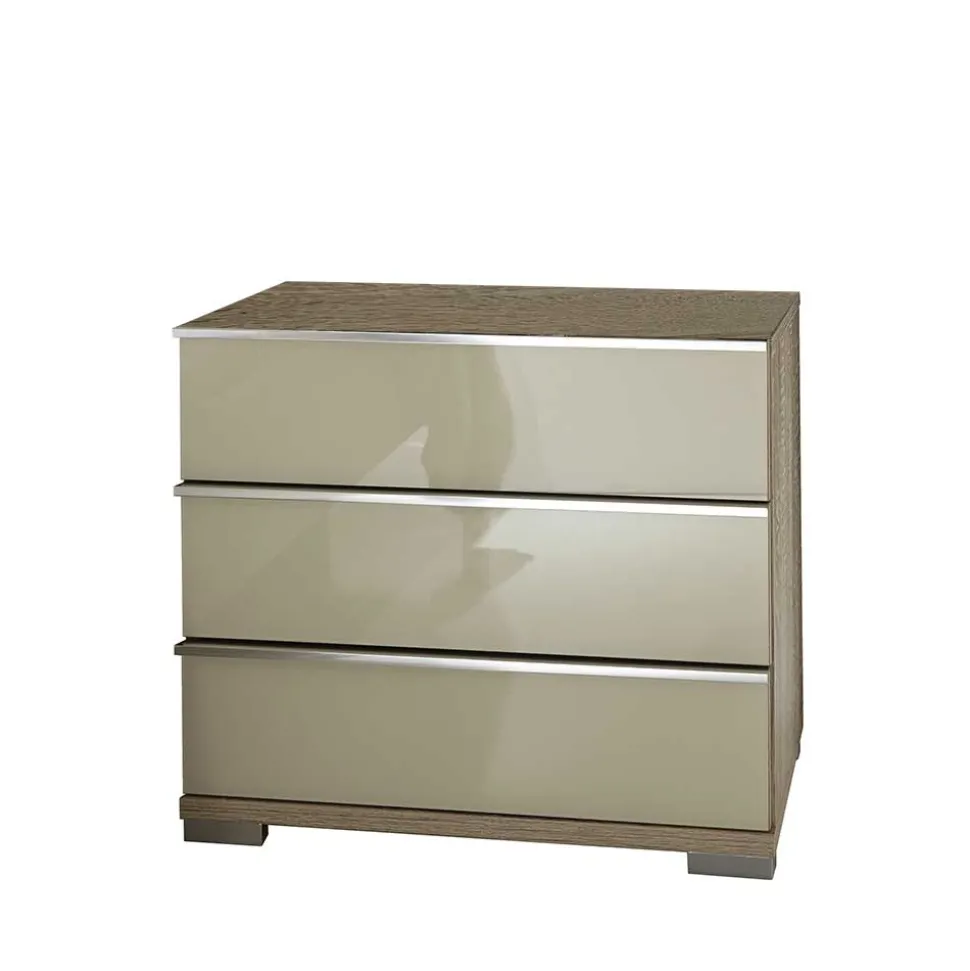 Kleine Kommode Emilio in Creme