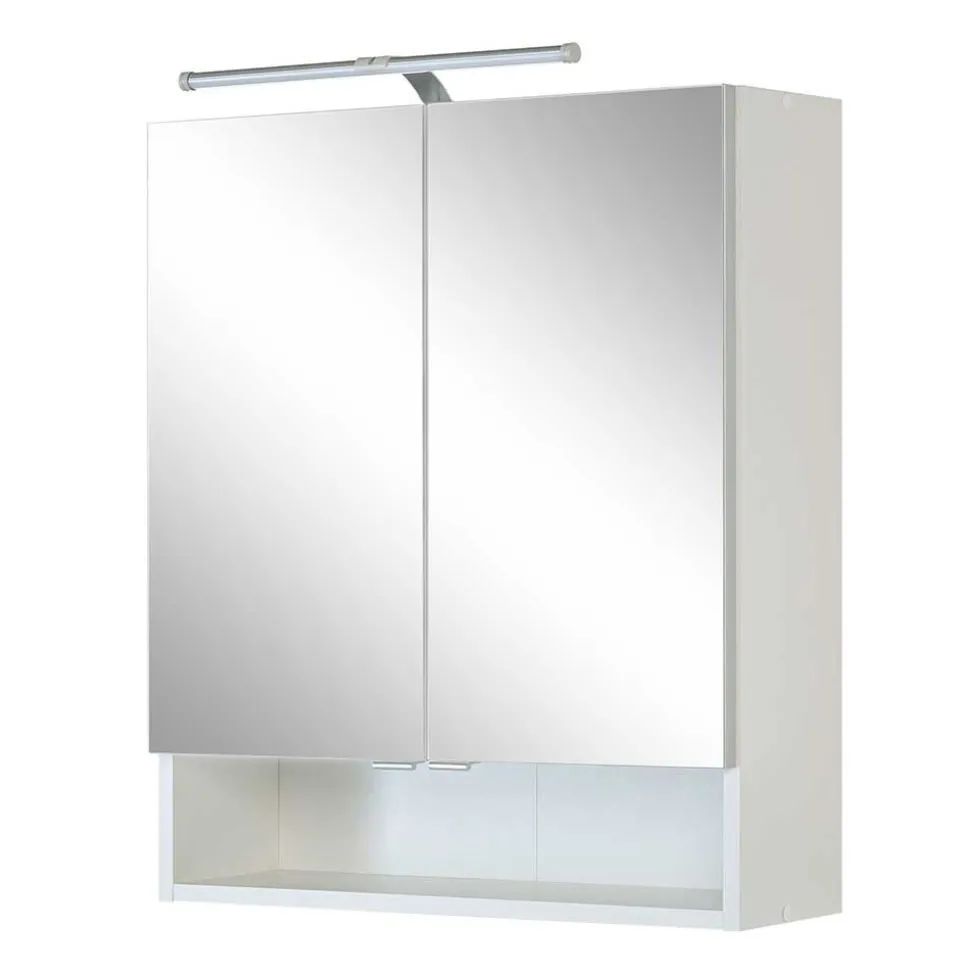 Kleine Möbel Kombi fürs Bad in Grau - Girios (dreiteilig)