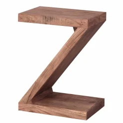 Kleiner Designertisch Vislan in Z-Form