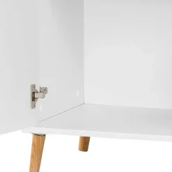 Kleiner Ordnerschrank in Weiß - 1-türig - Obtin