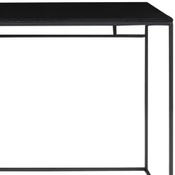 Kleiner Schreibtisch in Schwarz 100x45 - Fiorda