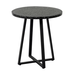 Kleiner Tisch in Rund aus Terazzo Stein - Gracelino