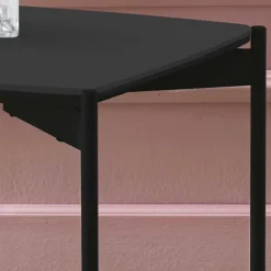 Kleiner Wohnzimmer Tisch in Anthrazit & Schwarz - Salamander