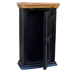 Kolonialstil Badmöbel in Schwarz - Sentiments (fünfteilig)