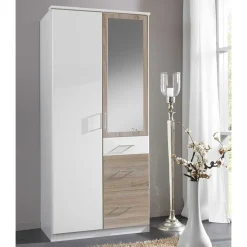 Kombi Kleiderschrank mit Türen & Schubladen - Magdelan