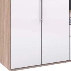 Kombi-Kleiderschrank mit Spiegel-Falttür - Bosays II