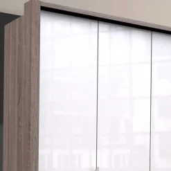 Kombi-Kleiderschrank mit vier Soft Close Schubladen - Empresian