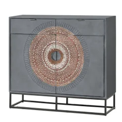 Kombi-Kommode - dekorativ mit Mandala - Mesusco