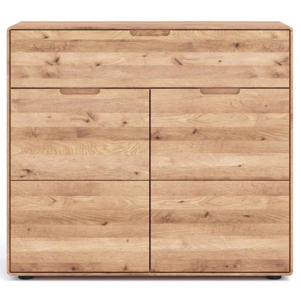 Kombi-Kommode aus Wildeiche Massivholz - Holiday