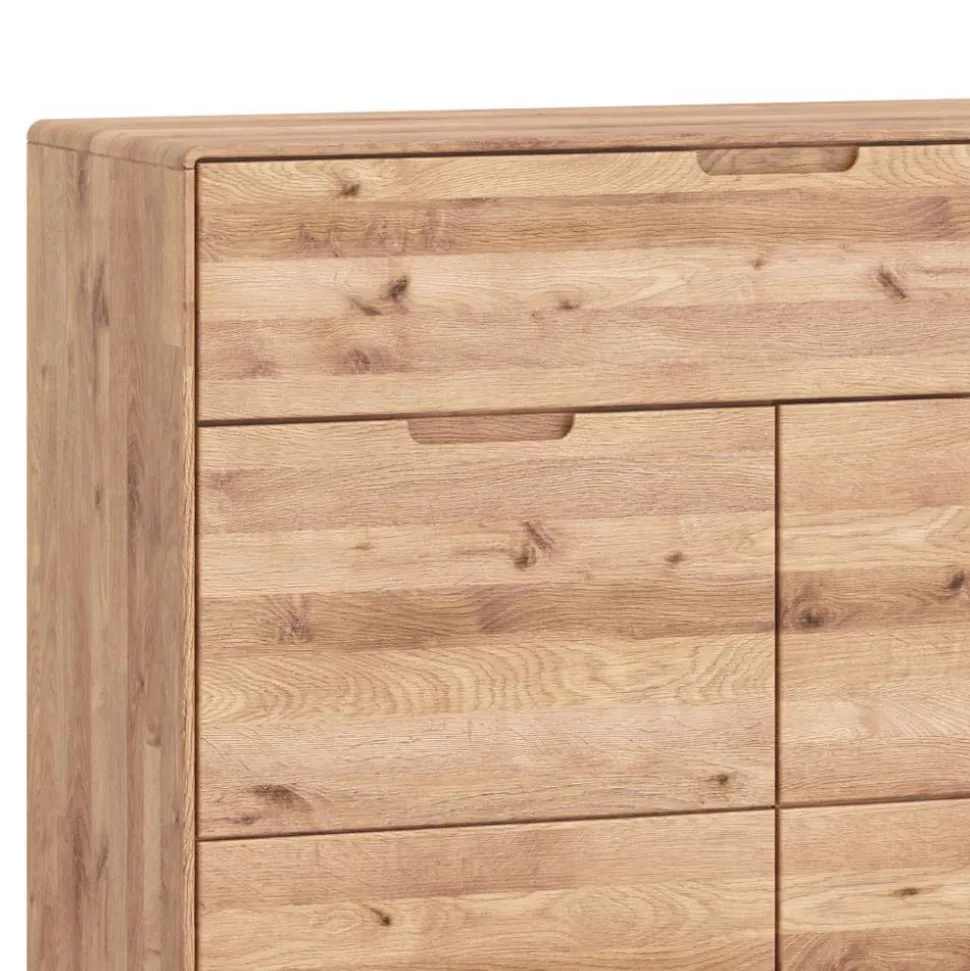 Kombi-Kommode aus Wildeiche Massivholz - Holiday