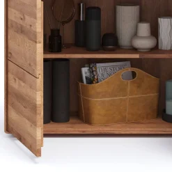 Kombi-Kommode aus Wildeiche Massivholz - Holiday