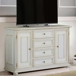 Kombi-Kommode in Antikweiß - Vicina