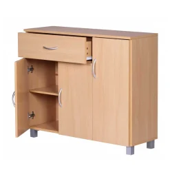 Kombi-Kommode in Buche Nachbildung - Rivaso