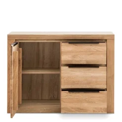 Kombi-Kommode in Eiche mit Sockelgestell - Nelenia