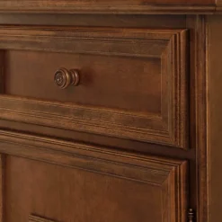 Kombi-Kommode in Walnussfarben - Manicos