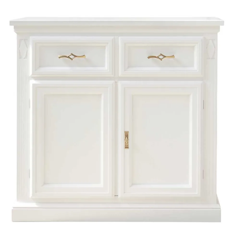 Kombi-Kommode in Weiß - Eli