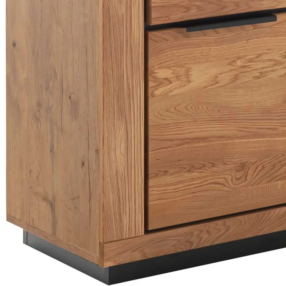 Kombi-Kommode in Wildeiche teilmassiv - Vlacoma