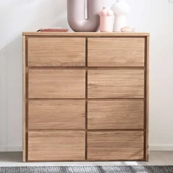 Kombi-Kommode mit zwei Schubladen und Türen - Villa