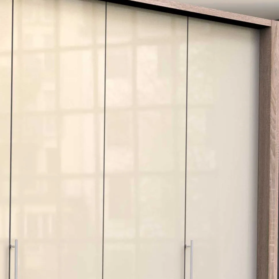 Kombi-Schlafzimmerschrank in Cremefarben - Rativian