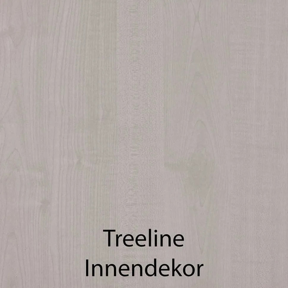 Kombi-Schlafzimmerschrank in Dunkelgrau - Mataram