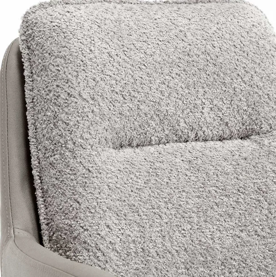 Komfort Esstischsessel in Grau - Basel (2er Set)