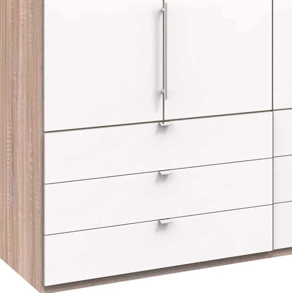 Komfort Kleiderschrank mit drei Falttüren - Vaclyn