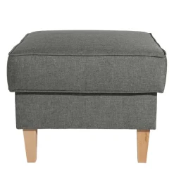 Komfortsessel in Hellgrau mit Buche - Nurcias