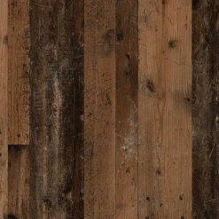 Kommode in Anthrazit & Altholz Optik - Vlatu