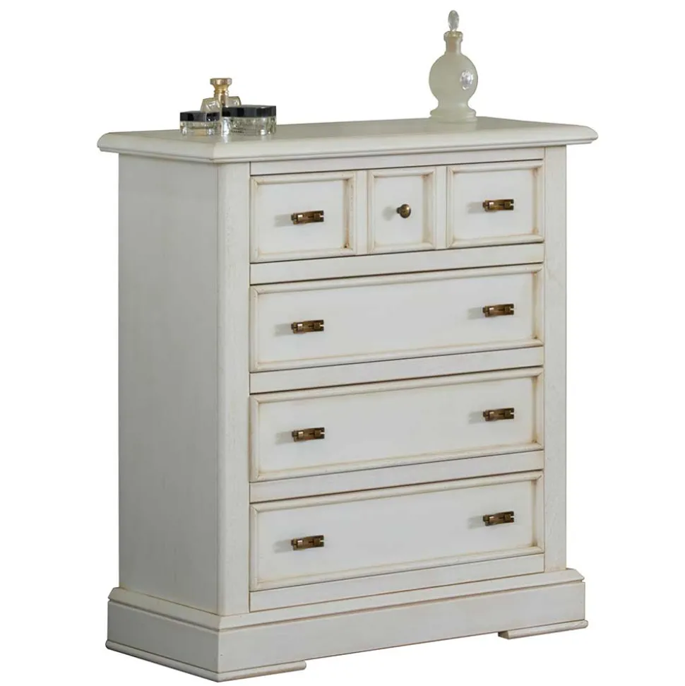 Kommode in Antikweiß - Annot