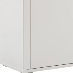 Kommode in Lichtgrau mit Wildeiche - Ballina