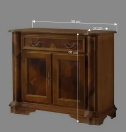 Kommode in Nussbaum Braun - Palienca