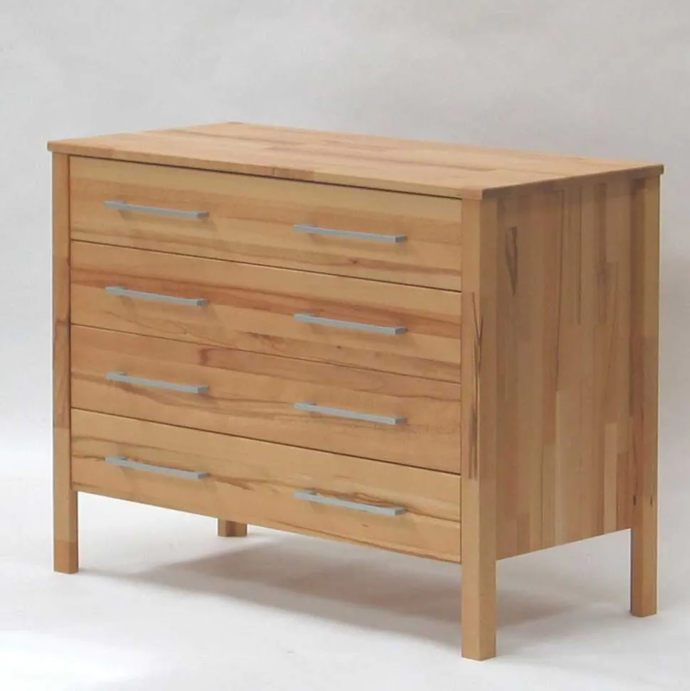 Kommode Lianzo aus Kernbuche Massivholz