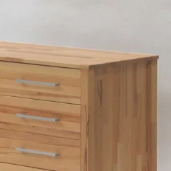 Kommode Lianzo aus Kernbuche Massivholz