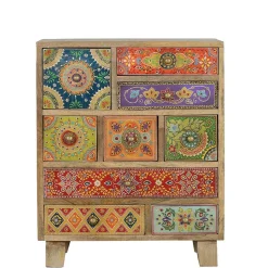 Kommode mit farbenfrohen Fronten - Edro
