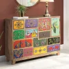 Kommode mit farbenfrohen Orient Motiven - Precio
