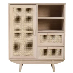 Kommode mit Füllungen aus Wiener Geflecht - Oncinasa