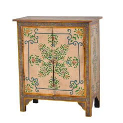 Kommode mit folkloristischen Blumen Motiven - Cacressa