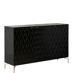 Kommode mit geometrisch strukturierten Fronten - Ardit