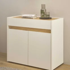 Kommode mit Schublade und zwei Türen - Nonessia
