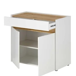 Kommode mit Schublade und zwei Türen - Nonessia