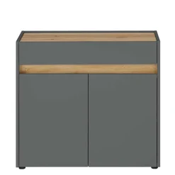 Kommode mit zwei Türen und einer Schublade - Ahilav