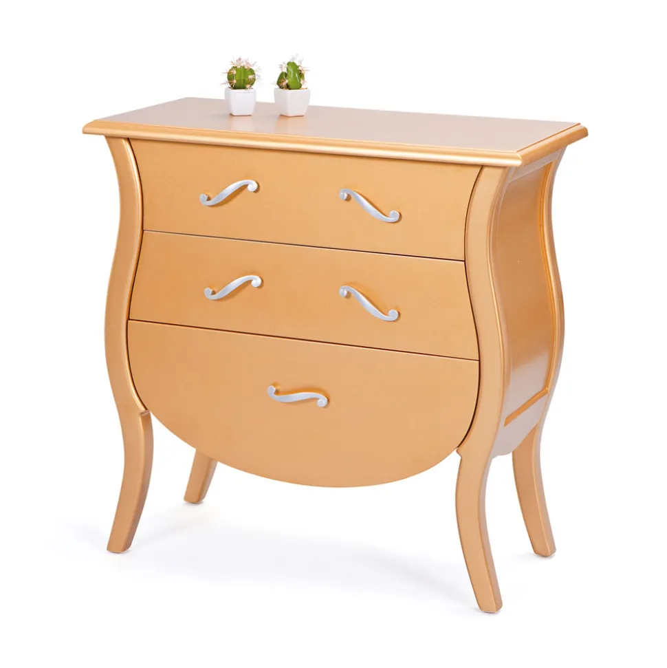 Kommode Rionja in Gold Optik