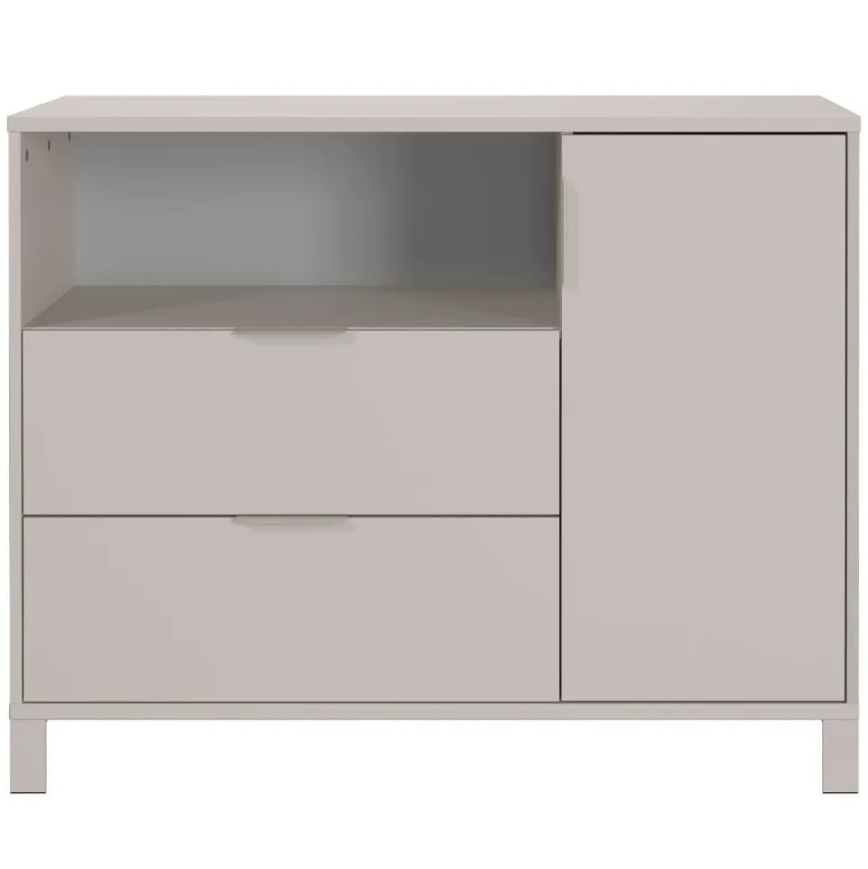 Kommode Wickelkommode in Hellgrau - Afilon