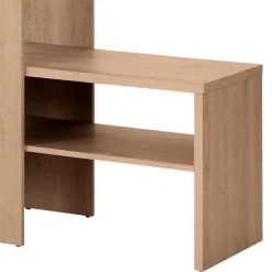 Kompakte Garderobe in Holzoptik Eiche - Alekona