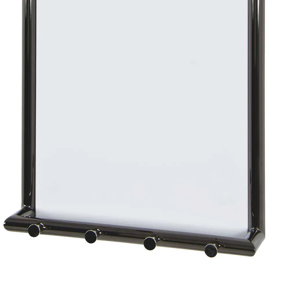 Kompakte Garderobe zum Aufhängen Fiafanda in Weiß