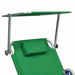 Kompakte Rollliege für Garten oder Strand - Asan