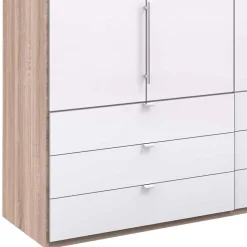Kompakter Schlafzimmerschrank 200cm breit - Bosays