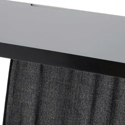 Kompakter Schreibtisch in Schwarz und Weiß - Tulcea