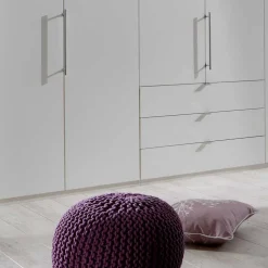 Komplett Schlafzimmer Manchester in Weiß (vierteilig)