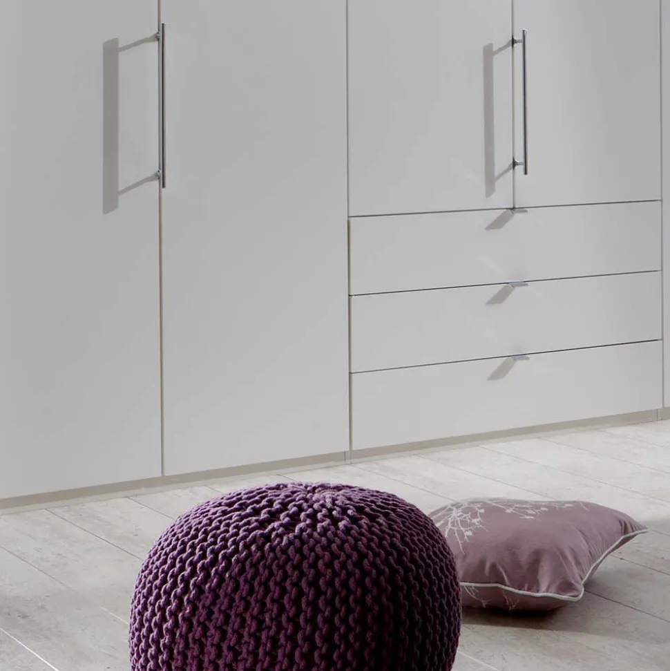 Komplett Schlafzimmer Manchester in Weiß (vierteilig)